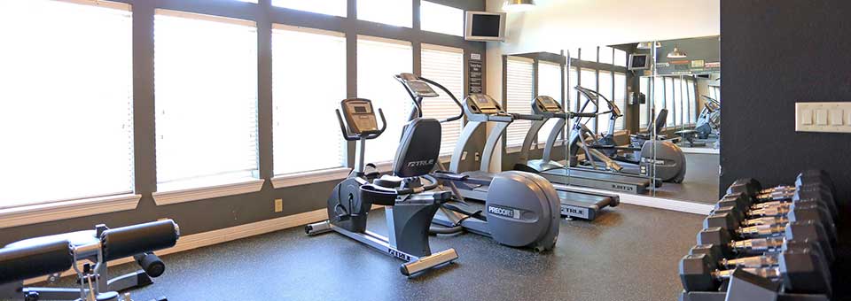 Fitness Equipment at Highland Crossing Apartments