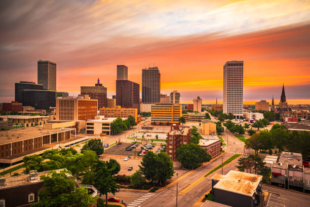 Skyline Views of the City of Tulsa