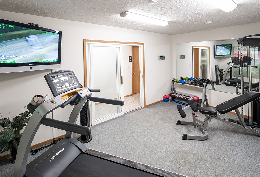 Cardio Equipment at Highland Meadows Apartments in Bellevue, NE