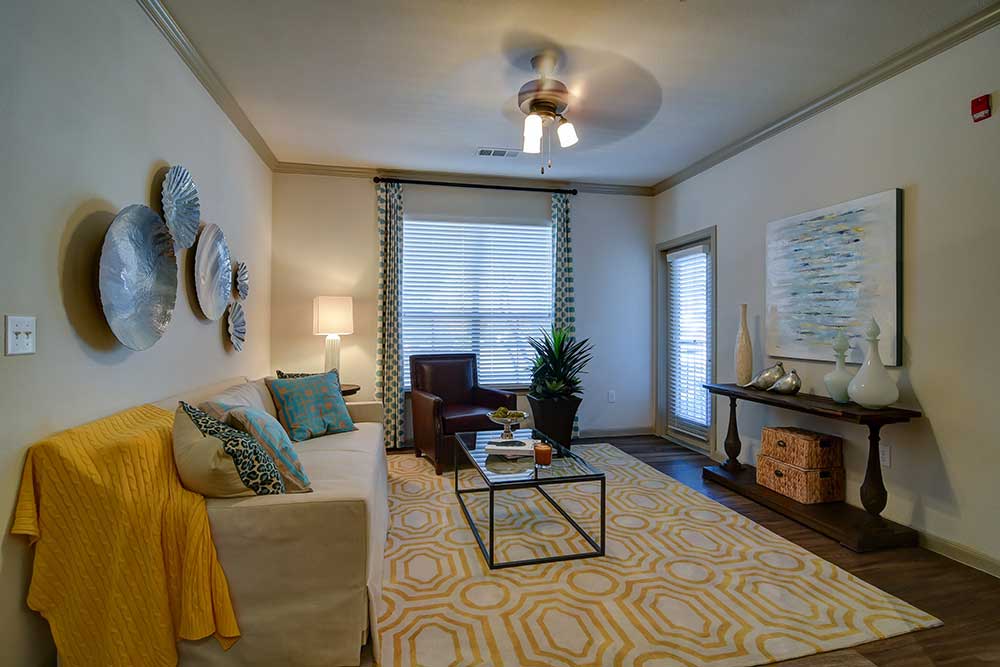 Rooms with Two-Tone Paint Scheme at Hilltop at Shavano Apartments in San Antonio, TX