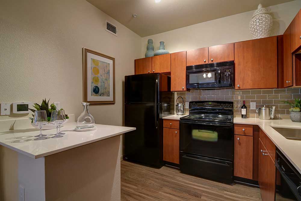 Kitchen Appliance Package at Hilltop at Shavano Apartments in San Antonio, TX