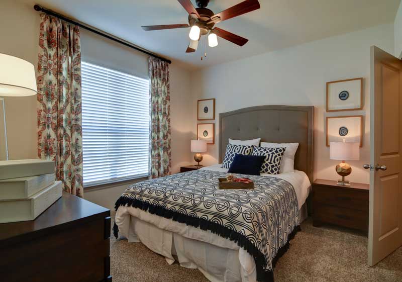 Bedrooms with Natural Lighting at Hilltop at Shavano Apartments in San Antonio, TX