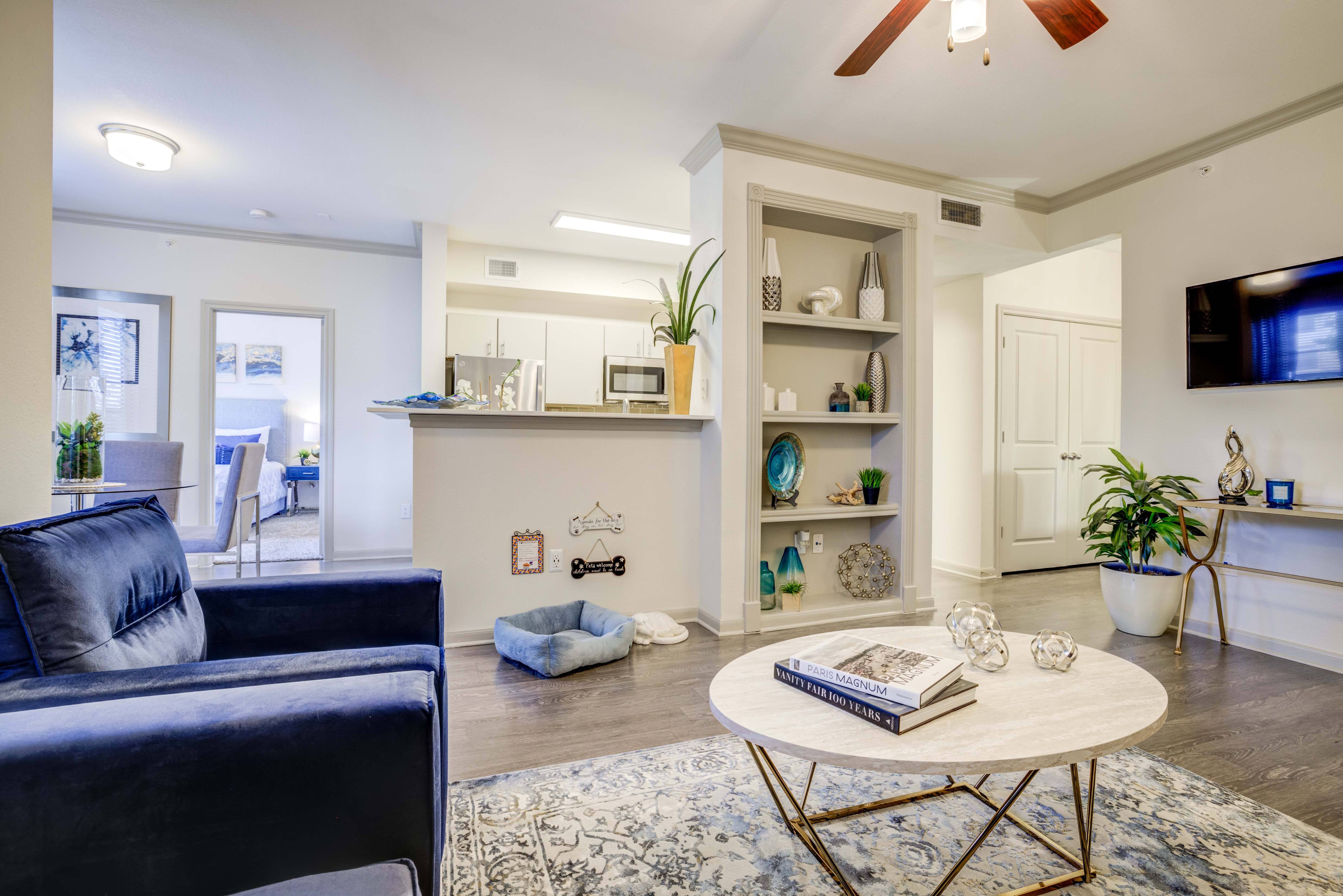 Spacious Living & Dining areas at Hilltop at Shavano