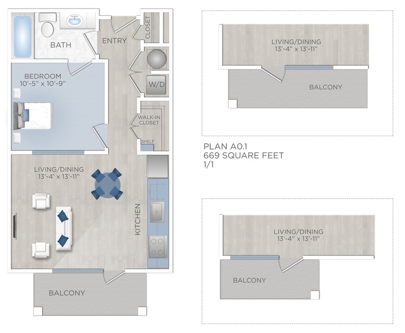 Floor plan layout for A0