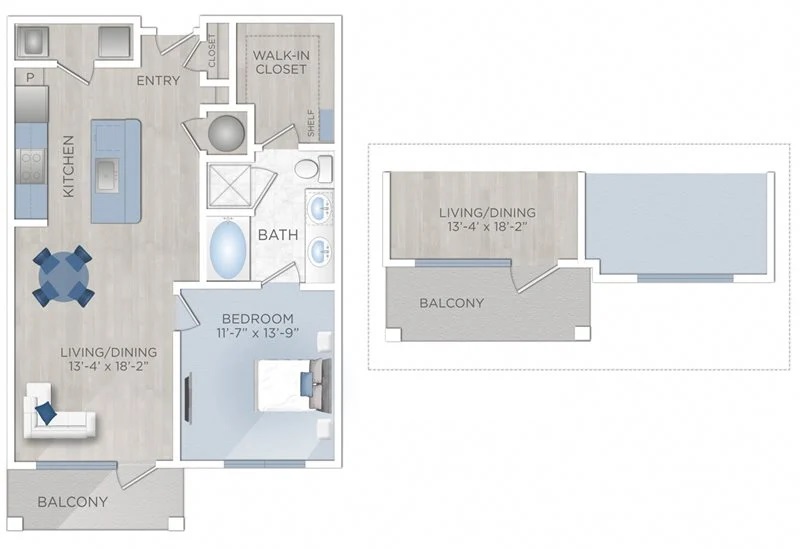 Floor plan layout for A11 & A12