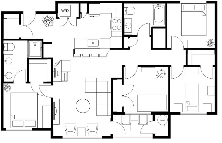InterQuest Ridge - Floorplan - Four Bedroom
