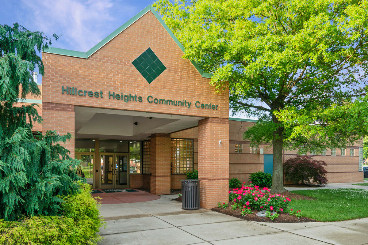 Hillcrest Heights Community Center is 5 minutes from Iverson Towers & Anton House Apartments