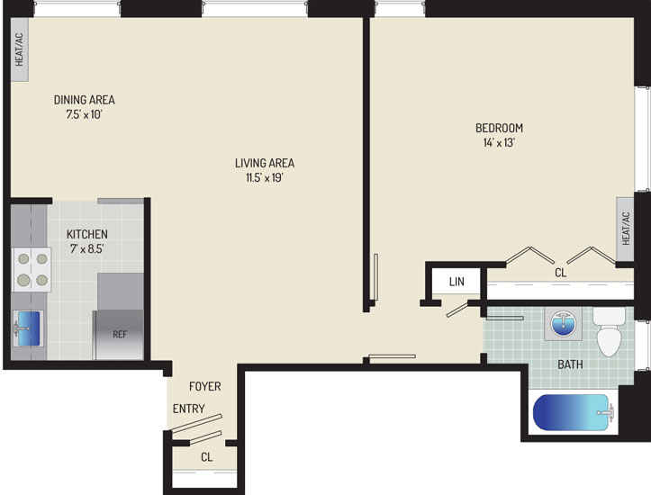 Iverson Towers & Anton House Apartments - Apartment 422600-321-E2