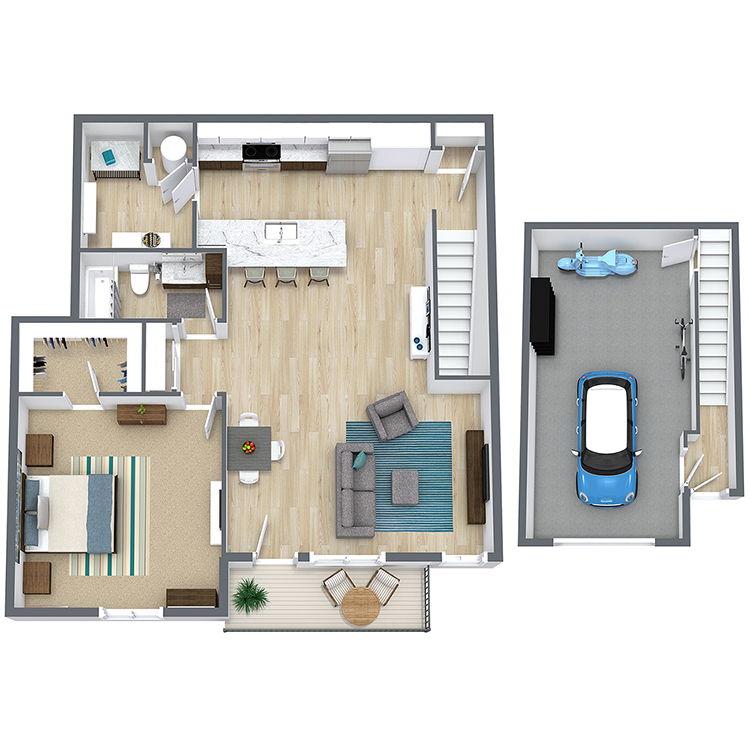 Floor plan layout for Cassia