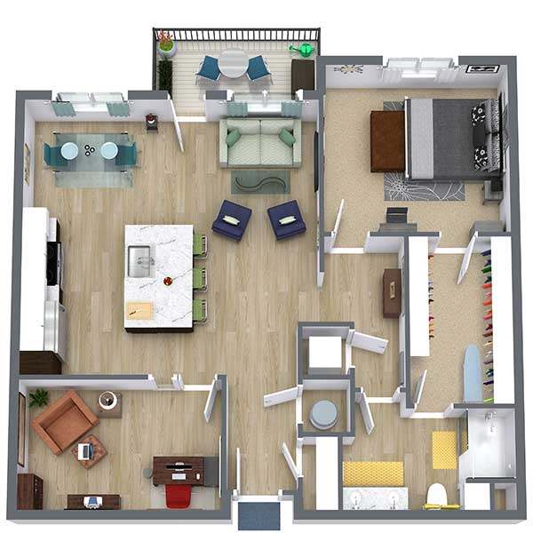 ivi Apartments - Floorplan - Ivy