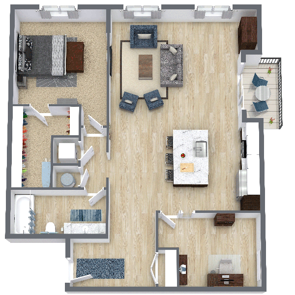 ivi Apartments Bonsai Floor Plan