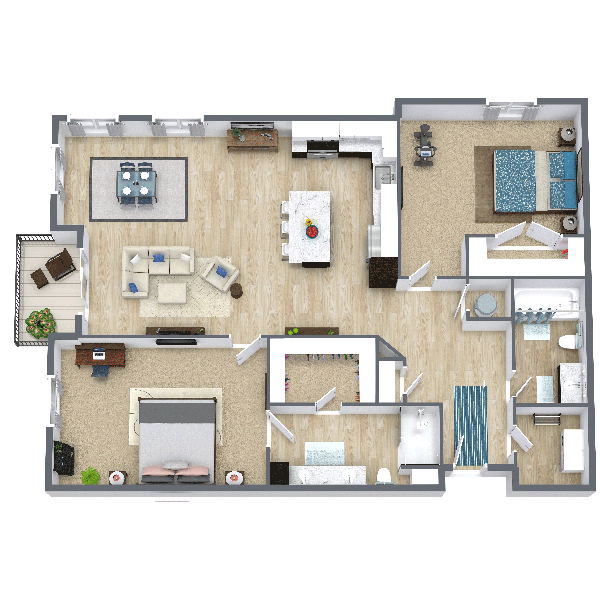 ivi Apartments Eucalyptus Floor Plan