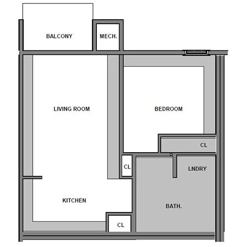 Image of One Bed/One Bath | 50% AMI