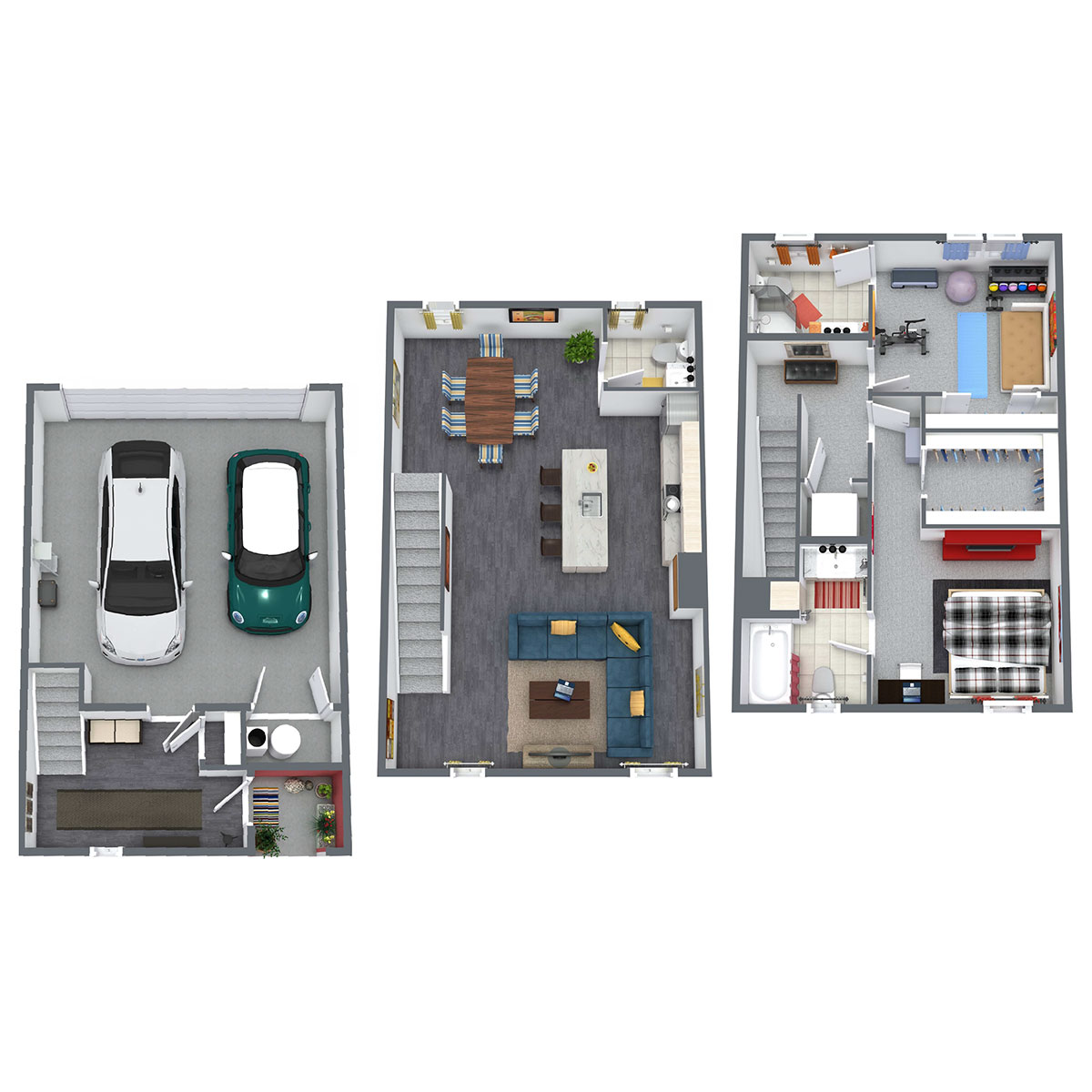 Floorplan - Sycamore - 2 Bedroom image
