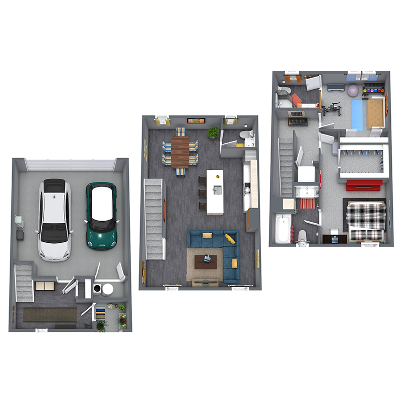 Floorplan - Sycamore - 2 Bedroom image