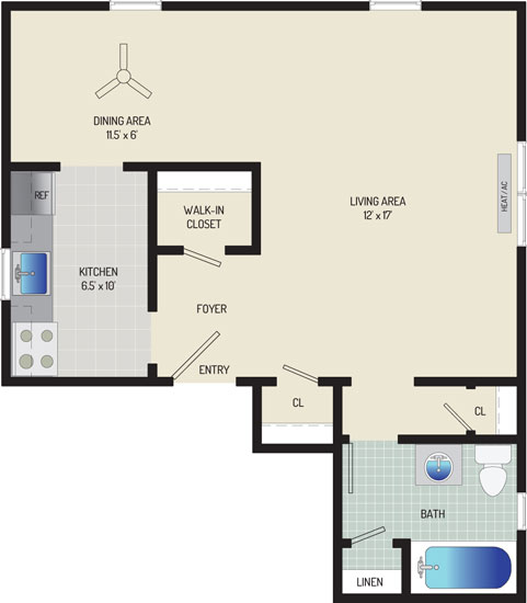 Kaywood Gardens Apartments - Apartment 08E305-A2-C2