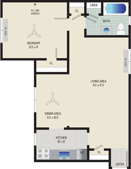 Kaywood Gardens Apartments - Apartment 084216-8-U2