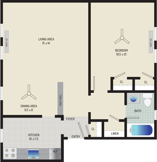 Kaywood Gardens Apartments - Apartment 08u706-3-ZH2