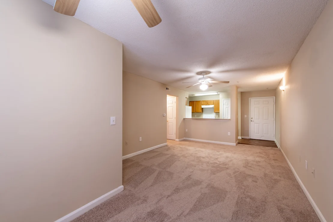 Floor plan layout for One Bed and One Bath