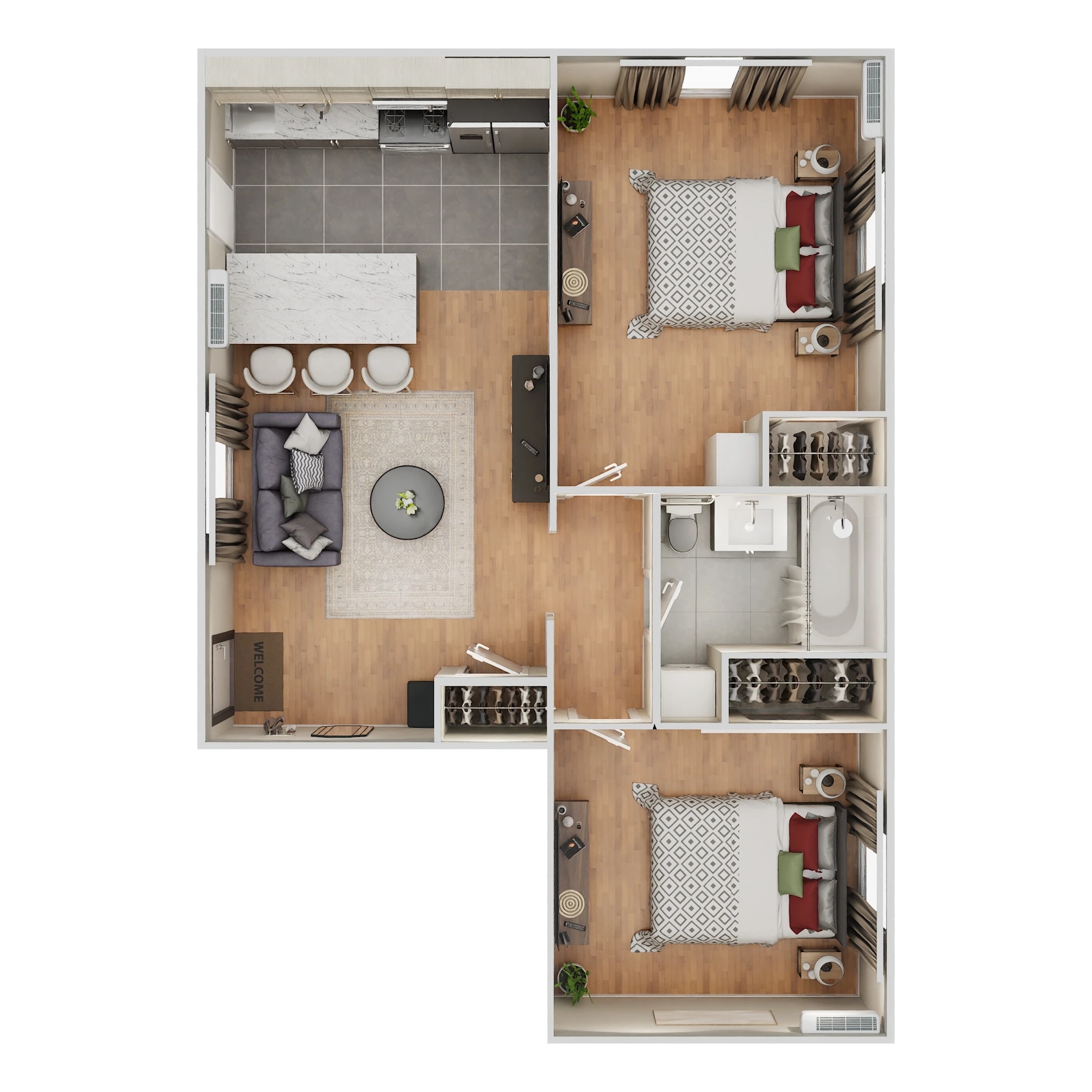 Image of 2 Beds