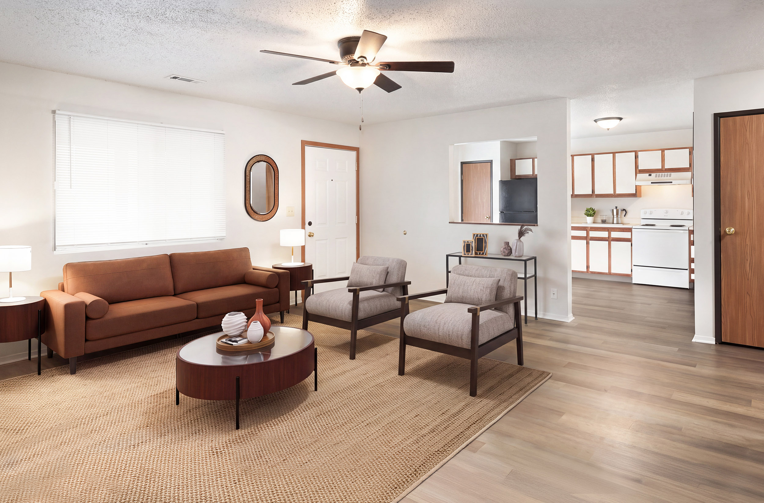 Lakeview Apartments - Living Room