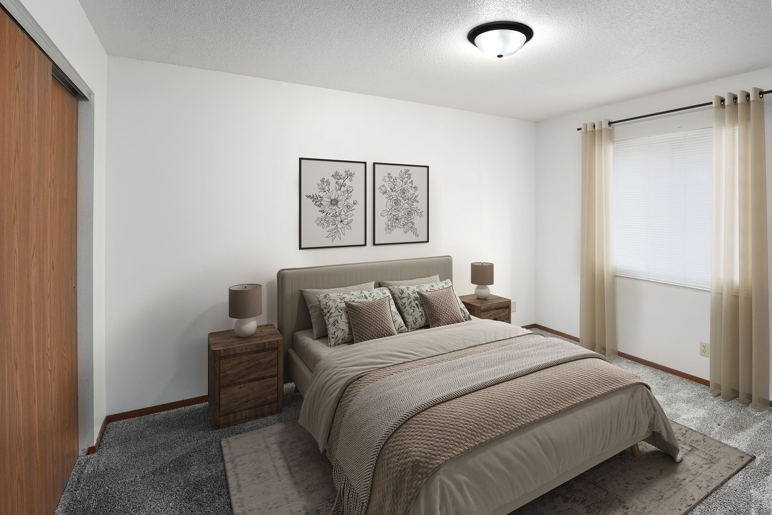 Lakeview Apartments - Bedroom