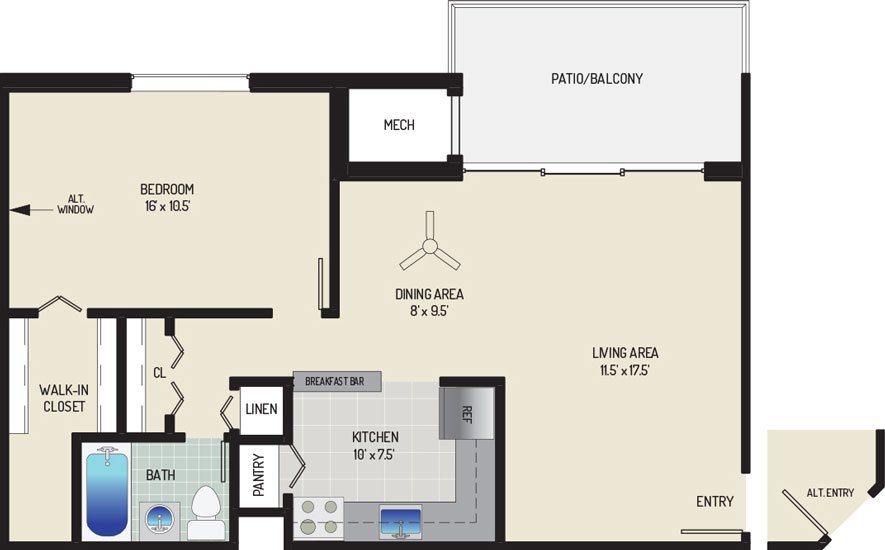 Lansdowne Village Apartments - Apartment 541716-102-E2