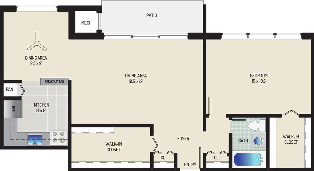 Lansdowne Village Apartments - Apartment 541604-0T2-F2