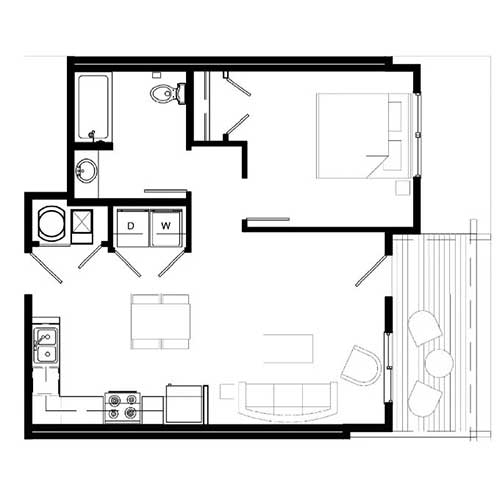 Informative Picture of 1 Bed