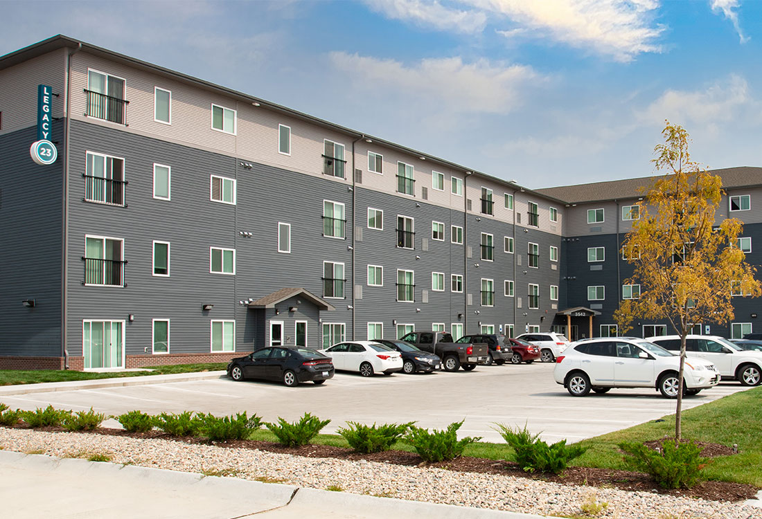 Spacious One and Two-Bedroom Floor Plans at Legacy 23 Apartments in Columbus, NE