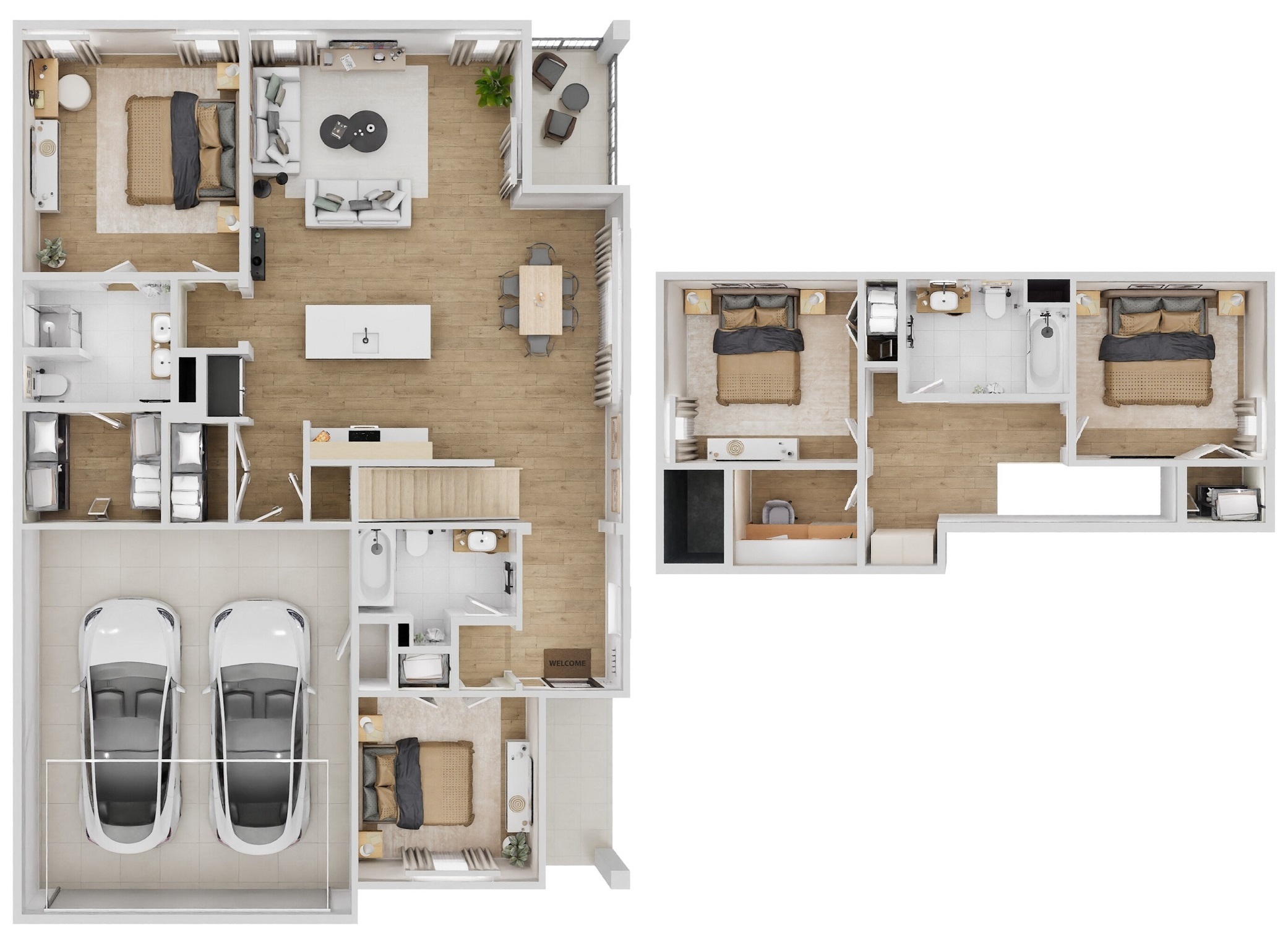 Floor plan layout for Dogwood