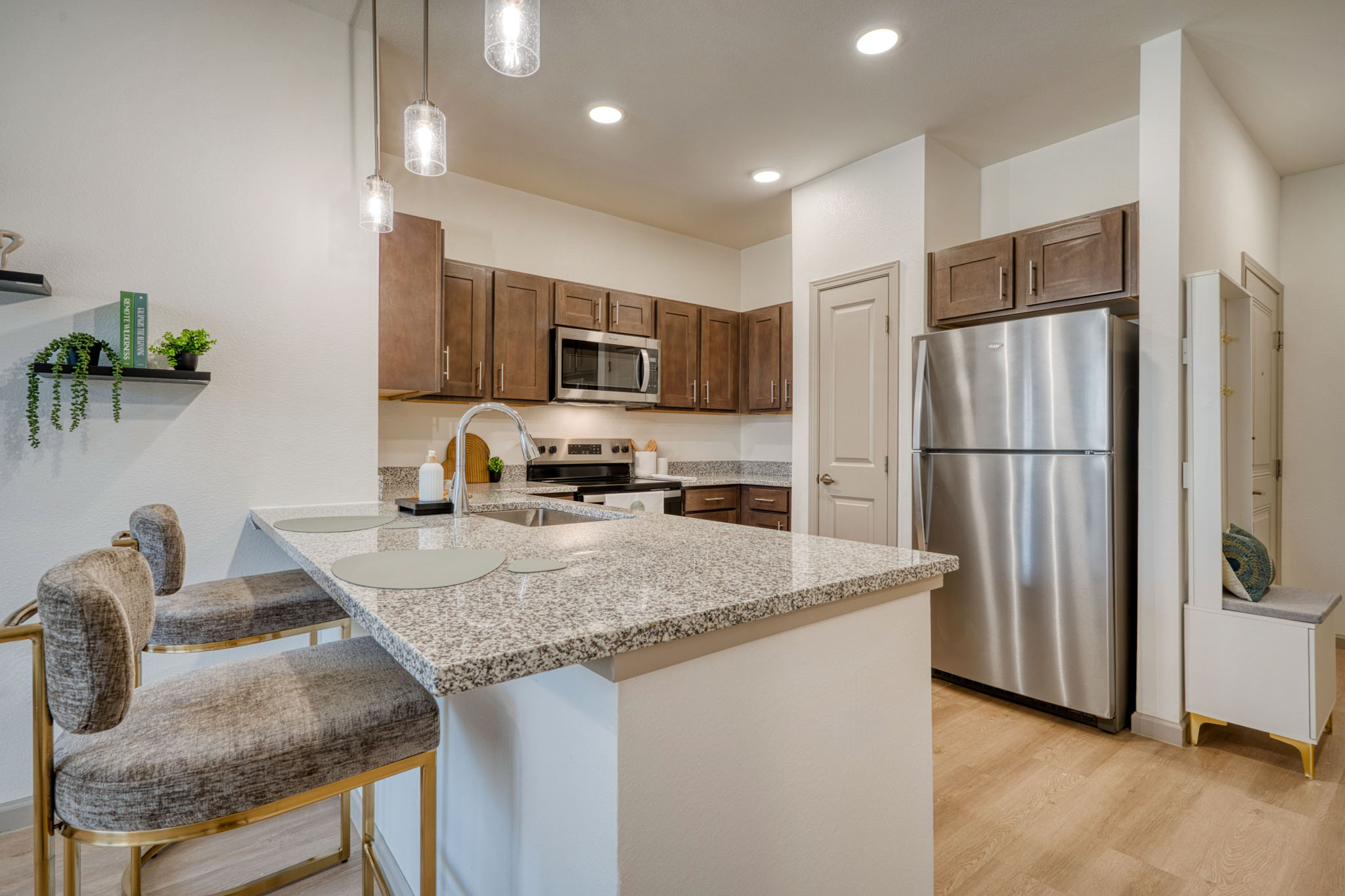 Leon Creek Flats Kitchen