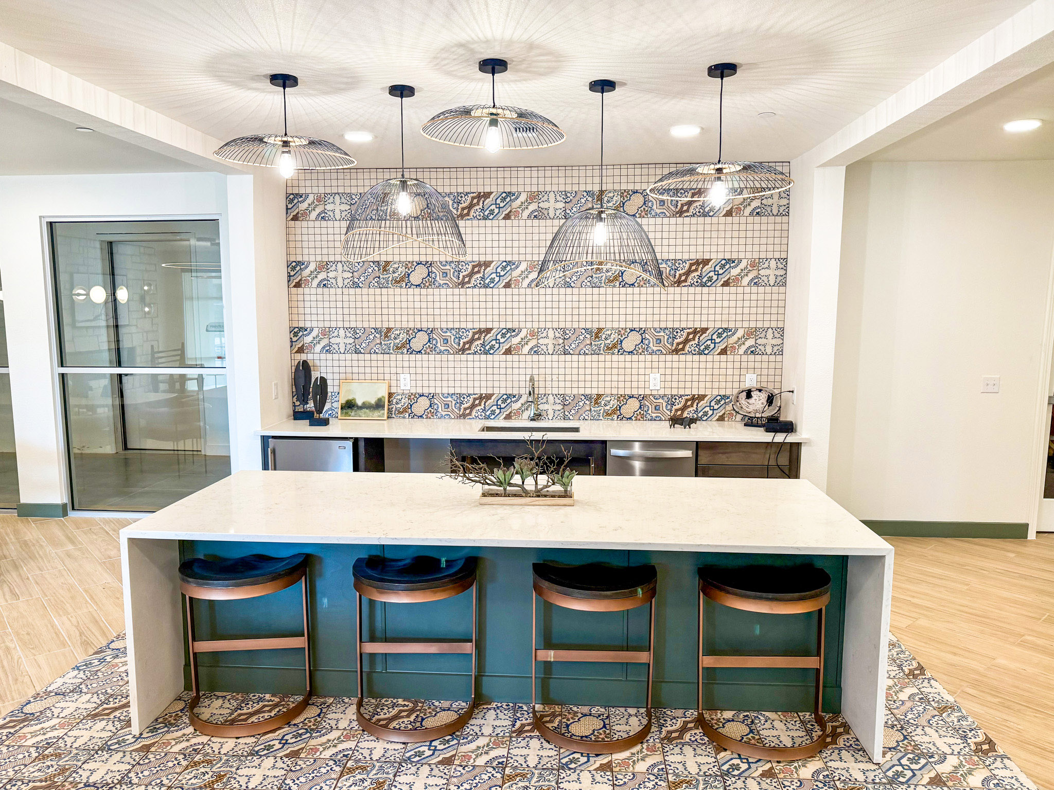 Leon Creek Flats Clubhouse Interior