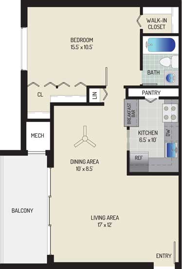Londonderry Apartments - Apartment 507134-200-B2