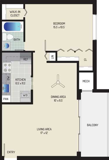 Londonderry Apartments - Apartment 507016-303-C1 -