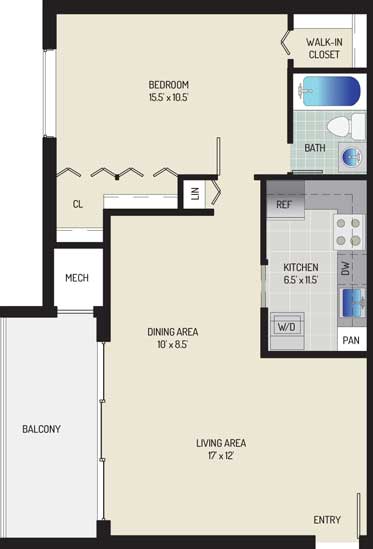Londonderry Apartments - Apartment 507020-200-C2