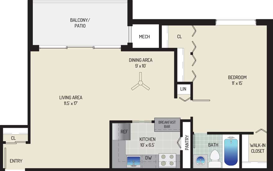 Londonderry Apartments - Apartment 50K018-102-D1