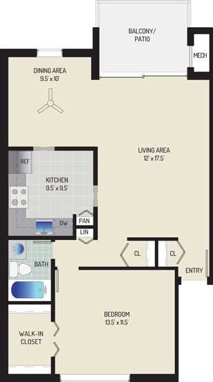Londonderry Apartments - Apartment 50K049-101-F2