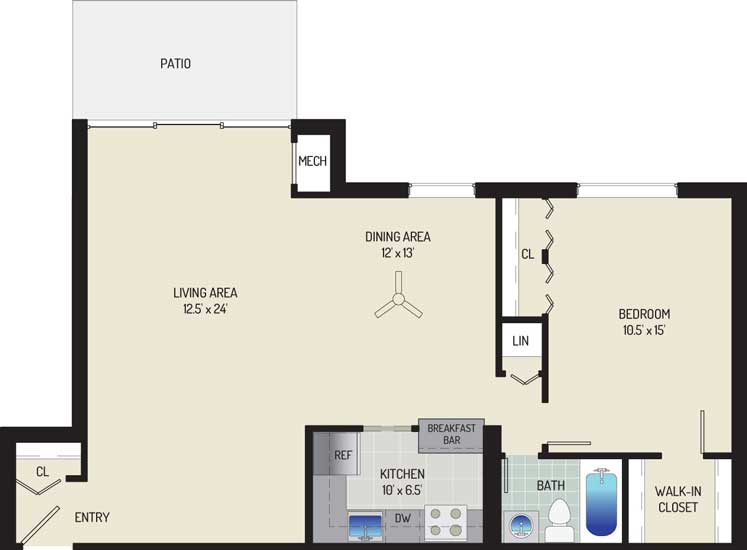 Londonderry Apartments - Apartment 50K201-102-J1 -
