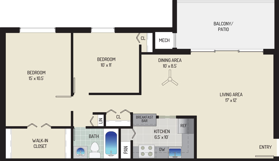 Londonderry Apartments - Apartment 50K022-203-O2