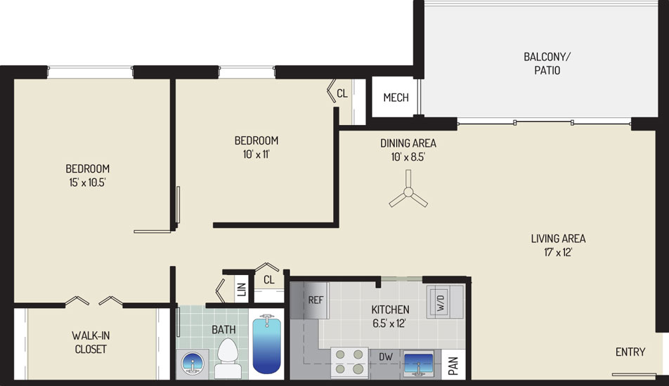 Londonderry Apartments - Apartment 507020-103-P2