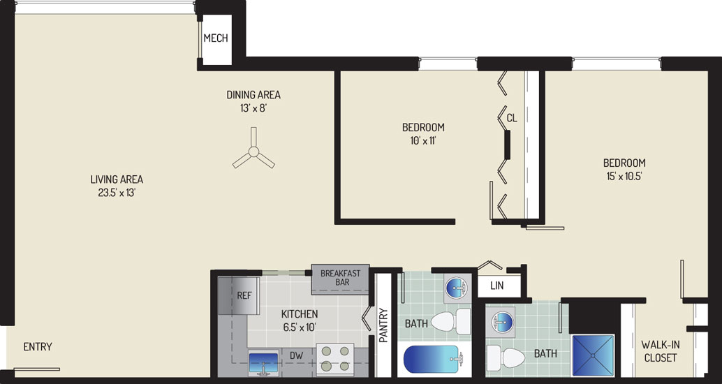 Londonderry Apartments - Apartment 50K201-200-U1