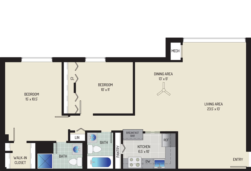 Londonderry Apartments - Apartment 50K219-203-U2