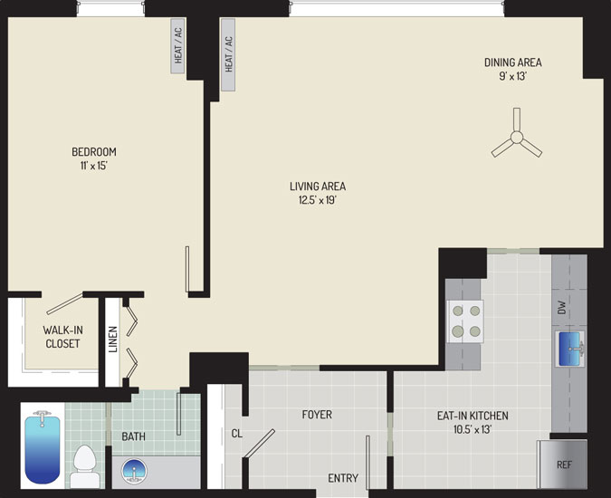 London Park Towers Apartments - Apartment 145375-1012-L1 -
