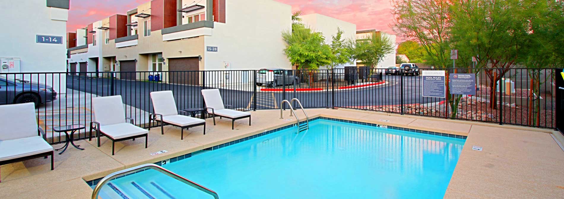 Luxana Apartments with Gated Swimming Pool
