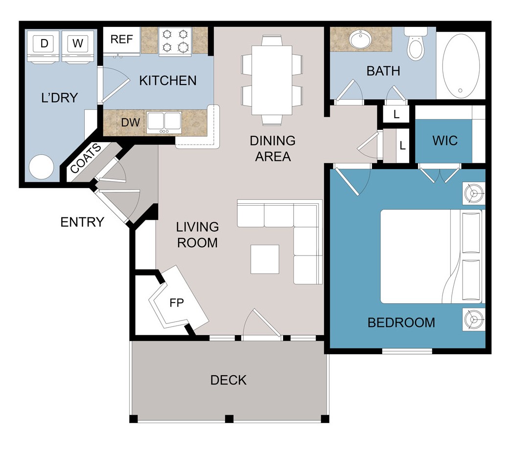 Floor plan layout for B Plan