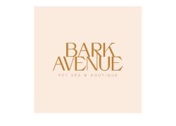 Logo and link to https://thebarkavenue.com/