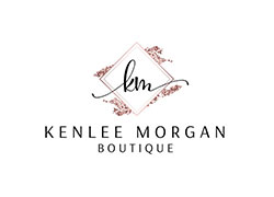 Logo and link to https://kenleemorganboutique.com