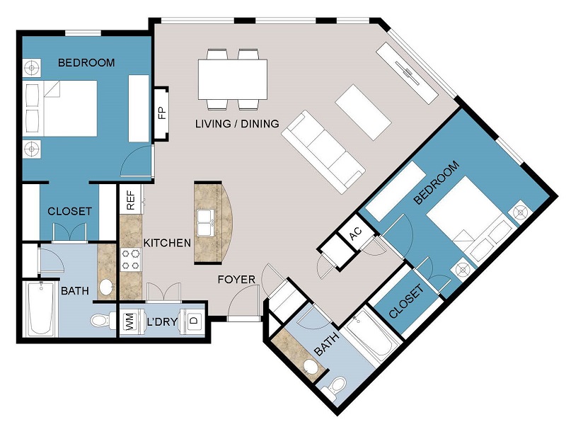 MainStreet at River Ranch - Floorplan - E1