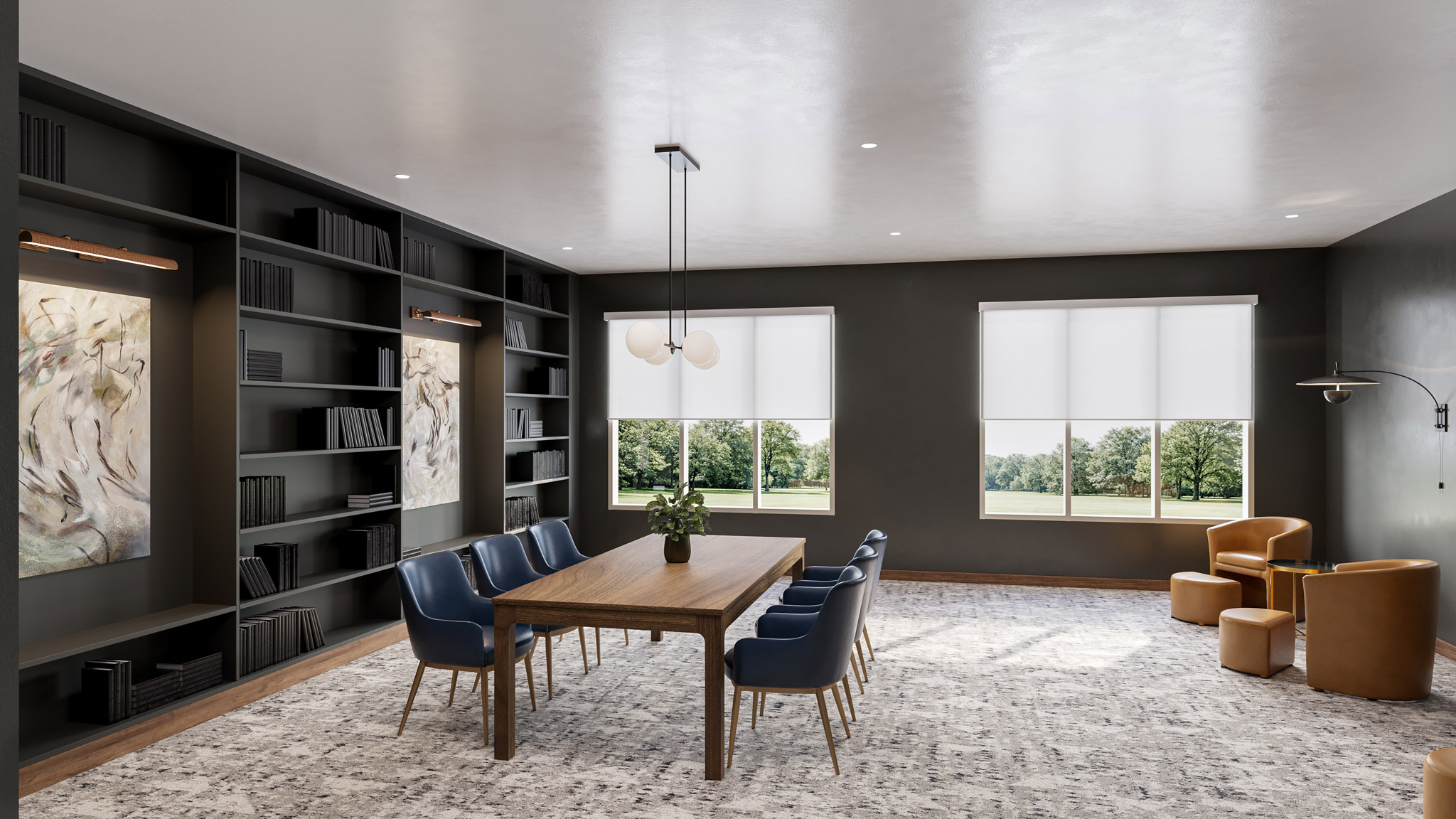 Mesquite Trails at Brooks Library Interior